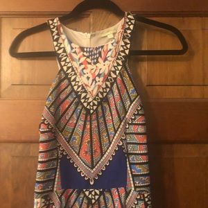 Navy Blue Gianni Bini Maxi Dress